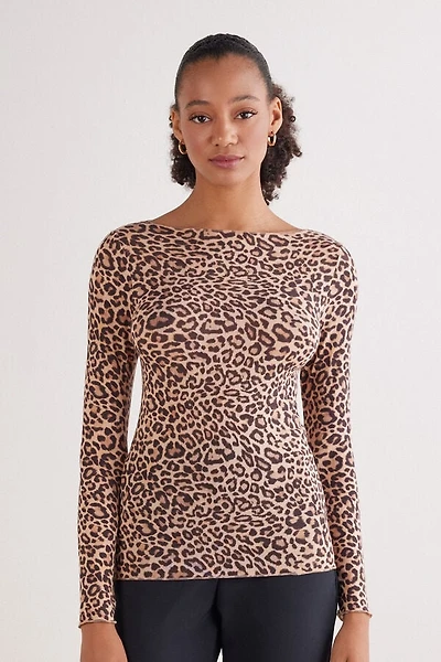 Pretty Savage Top Modal Ultralight with Cashmere