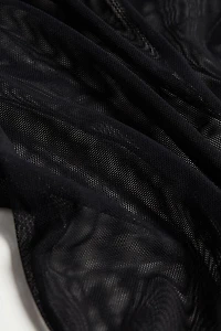 Long Sleeve Bodysuit Tulle