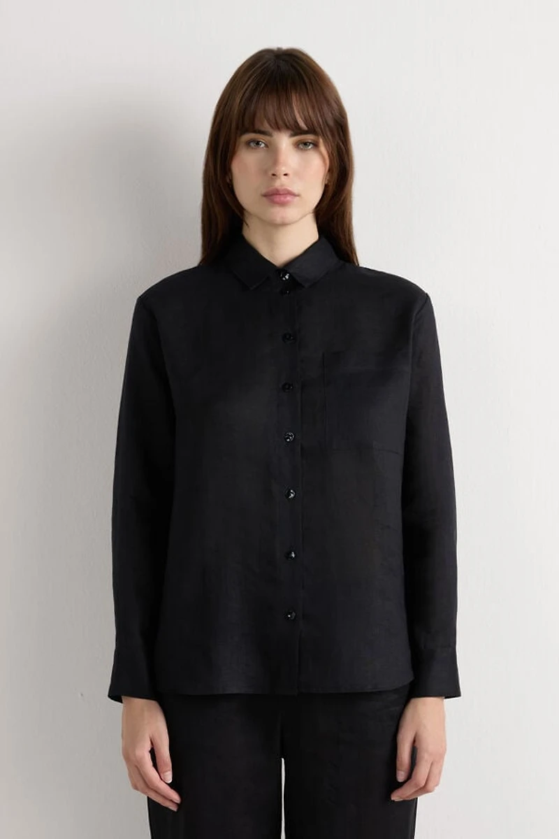 The Pure Linen Shirt Fabric