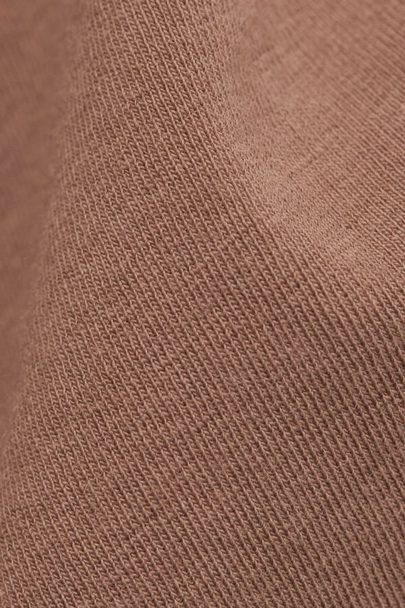 Ultralight Cotton Bateau Neck Top