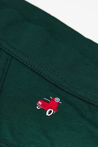 Scooter Print Natural Fresh Cotton Briefs