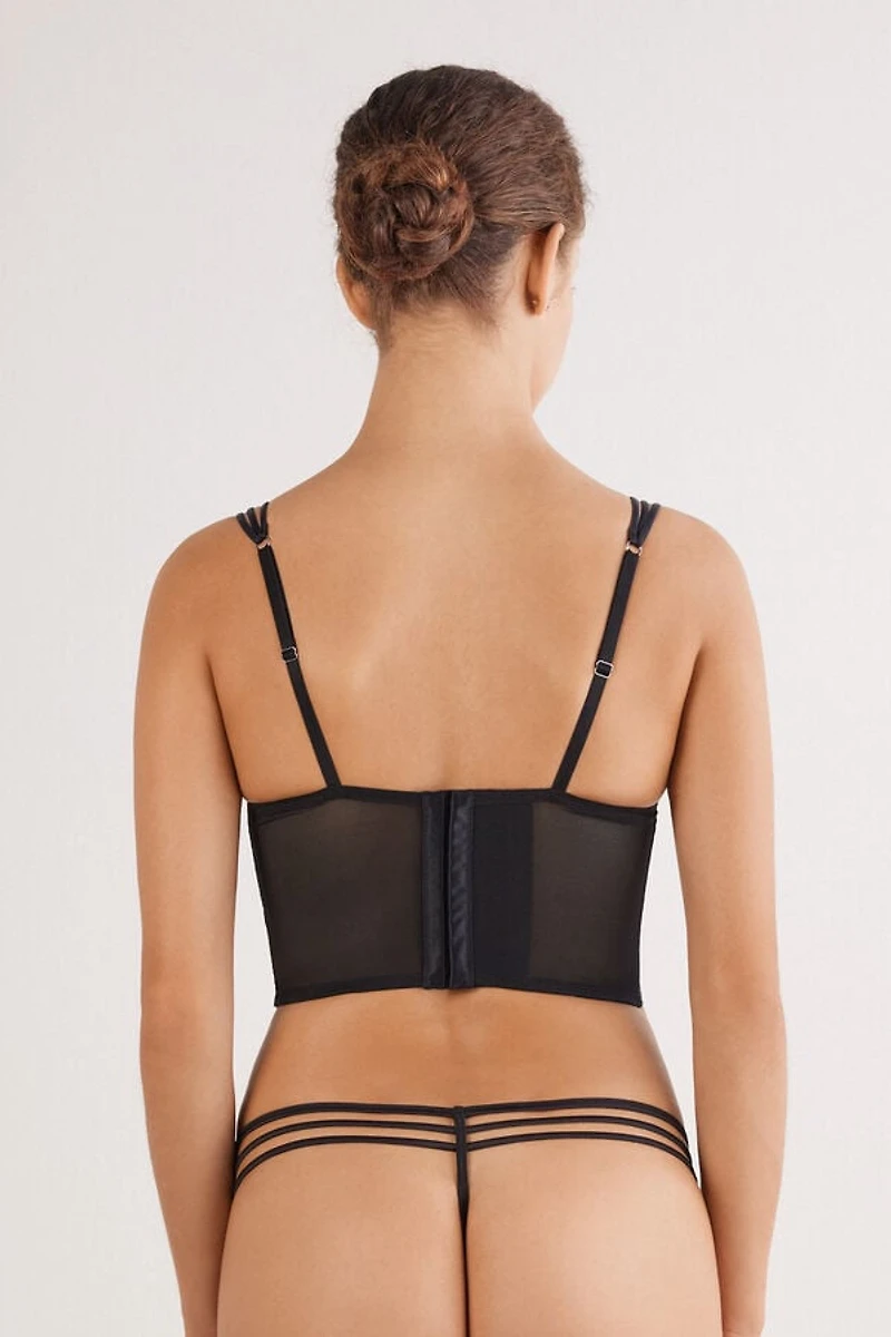 Dark Moon Girl Balconette Bustier