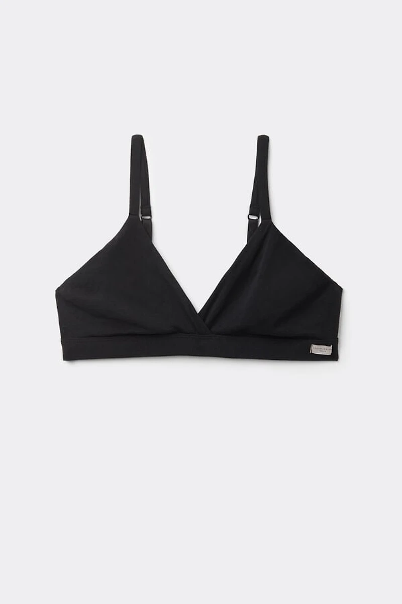 Emma Triangle Bra Natural Cotton