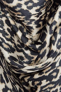 A Moment of Glamour Long Sleeve Silk Top