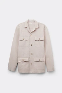 Linen and Cotton Field Jacket