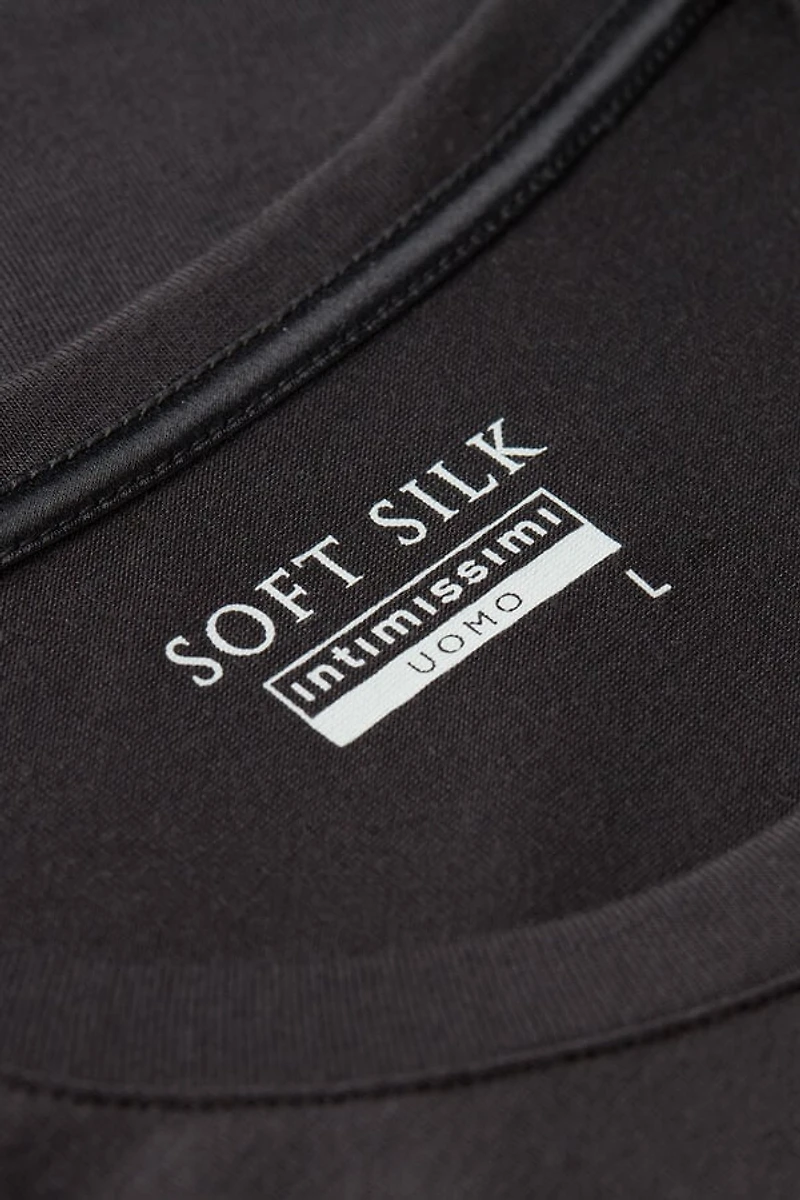 Modal and Silk T-shirt