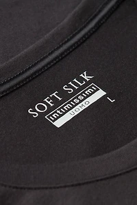Modal and Silk T-shirt