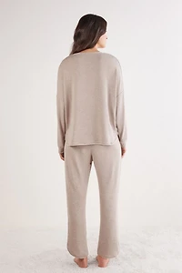 Midnight Spell Full Length Modal Pajamas with Wool