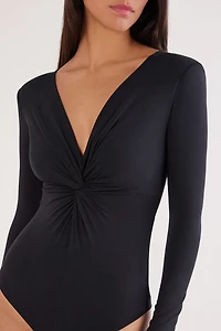 Sensual Attitude Modal Long Sleeve Bodysuit