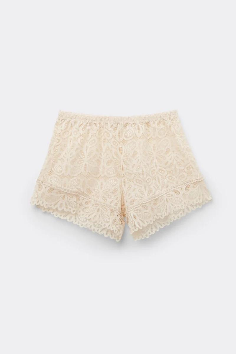 Italian Riviera Lace Shorts