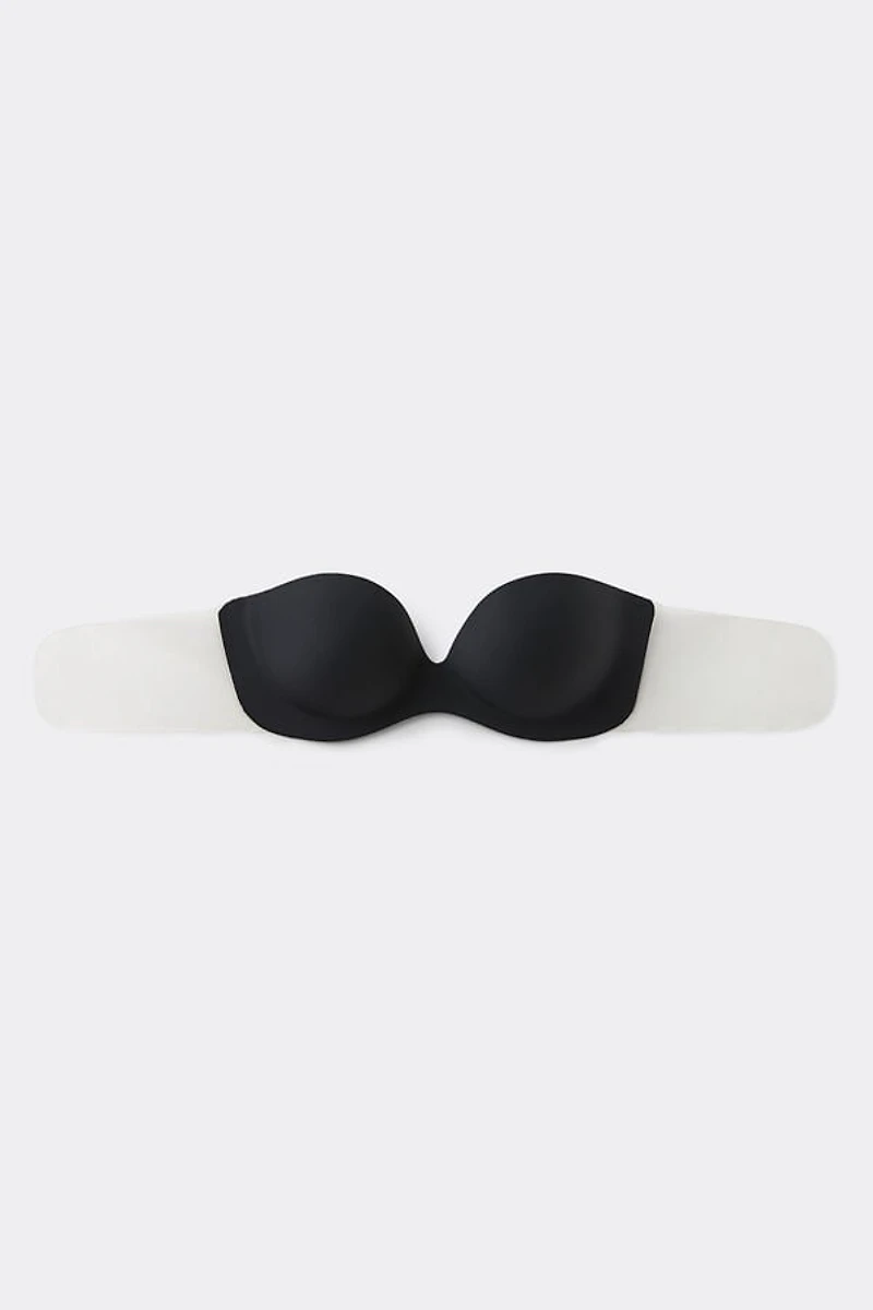 Transparent Back Strapless Bra