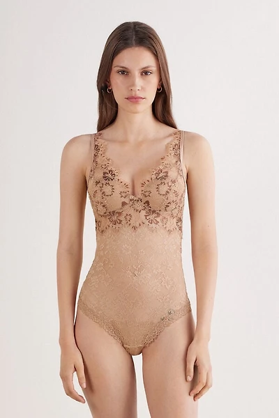 Summer Glow Elena Lace Bodysuit