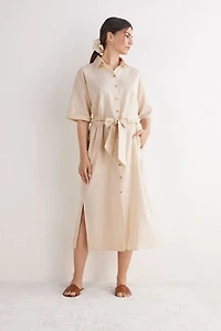 Italian Riviera Linen and Cotton Shirt