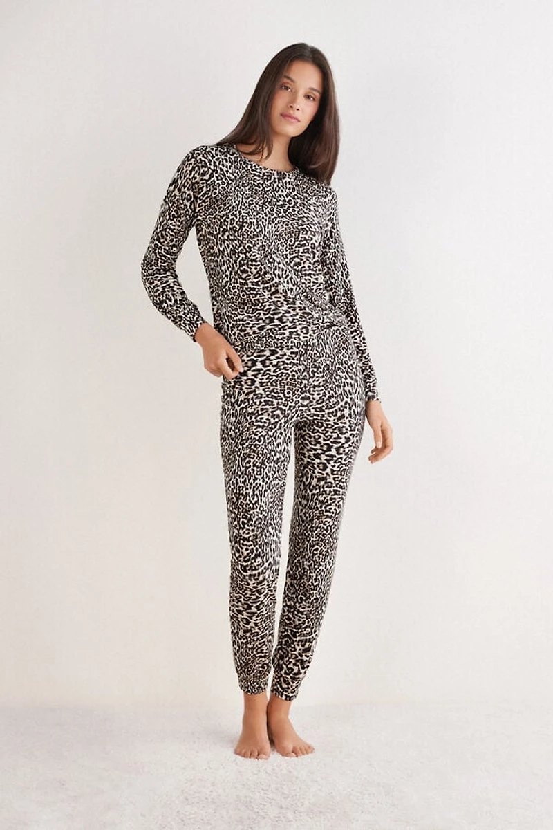 A Moment of Glamour Modal Long Pajamas