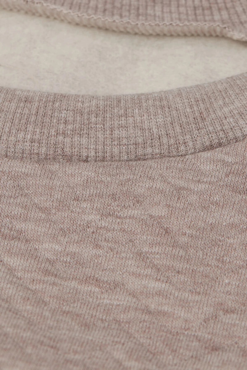 Soft Chevron Long Sleeve Top
