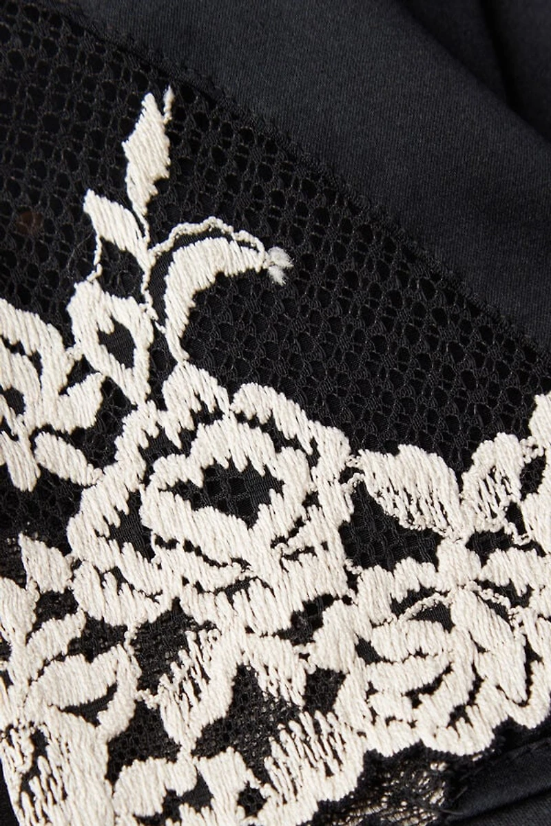 Pretty Flowers Silk Shorts