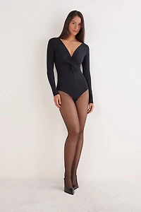 Sensual Attitude Modal Long Sleeve Bodysuit