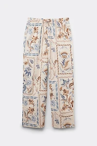 Italian Riviera Linen and Cotton Pants