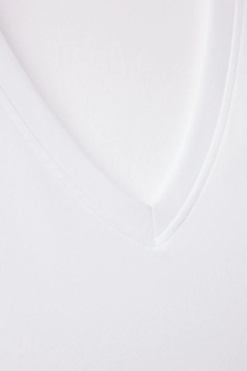 Premium Mercerized Cotton Tank Top with Wide Shoulder Bands