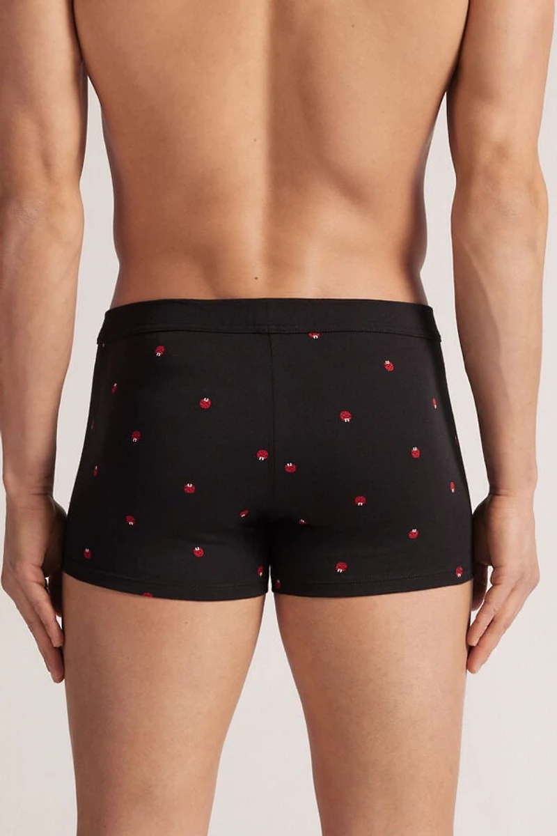 Ladybug Print Superior Cotton Boxers