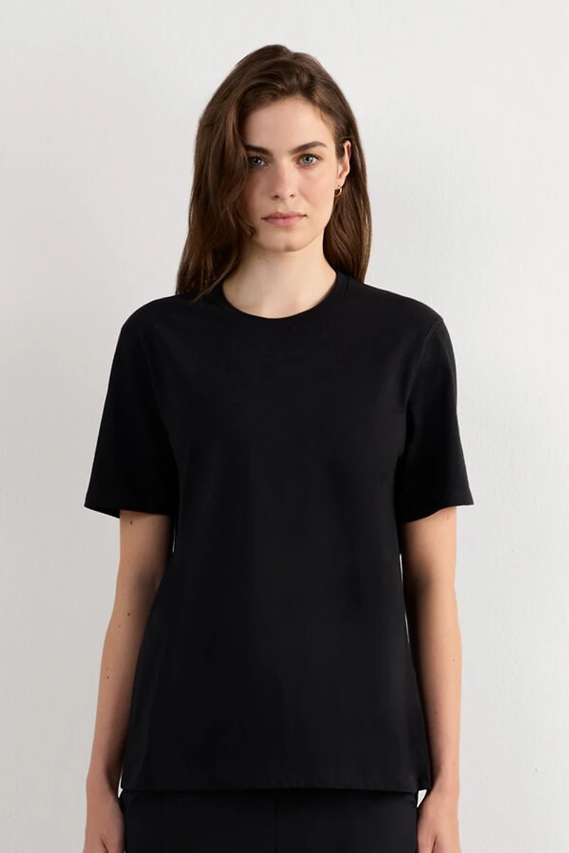 Superior Cotton Short Sleeve Top