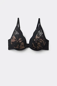 The Art of Romance Elena Lace Balconette Bra