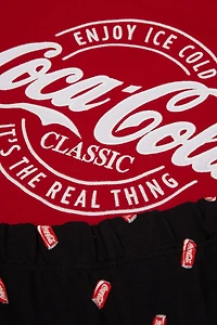 Coca-Cola® Logo Cotton Full Length Pajamas