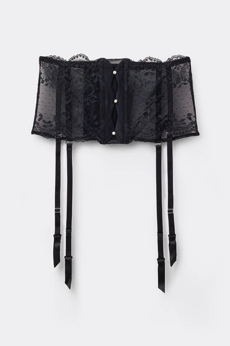 La Vie en Rose Garter Belt