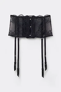 La Vie en Rose Garter Belt