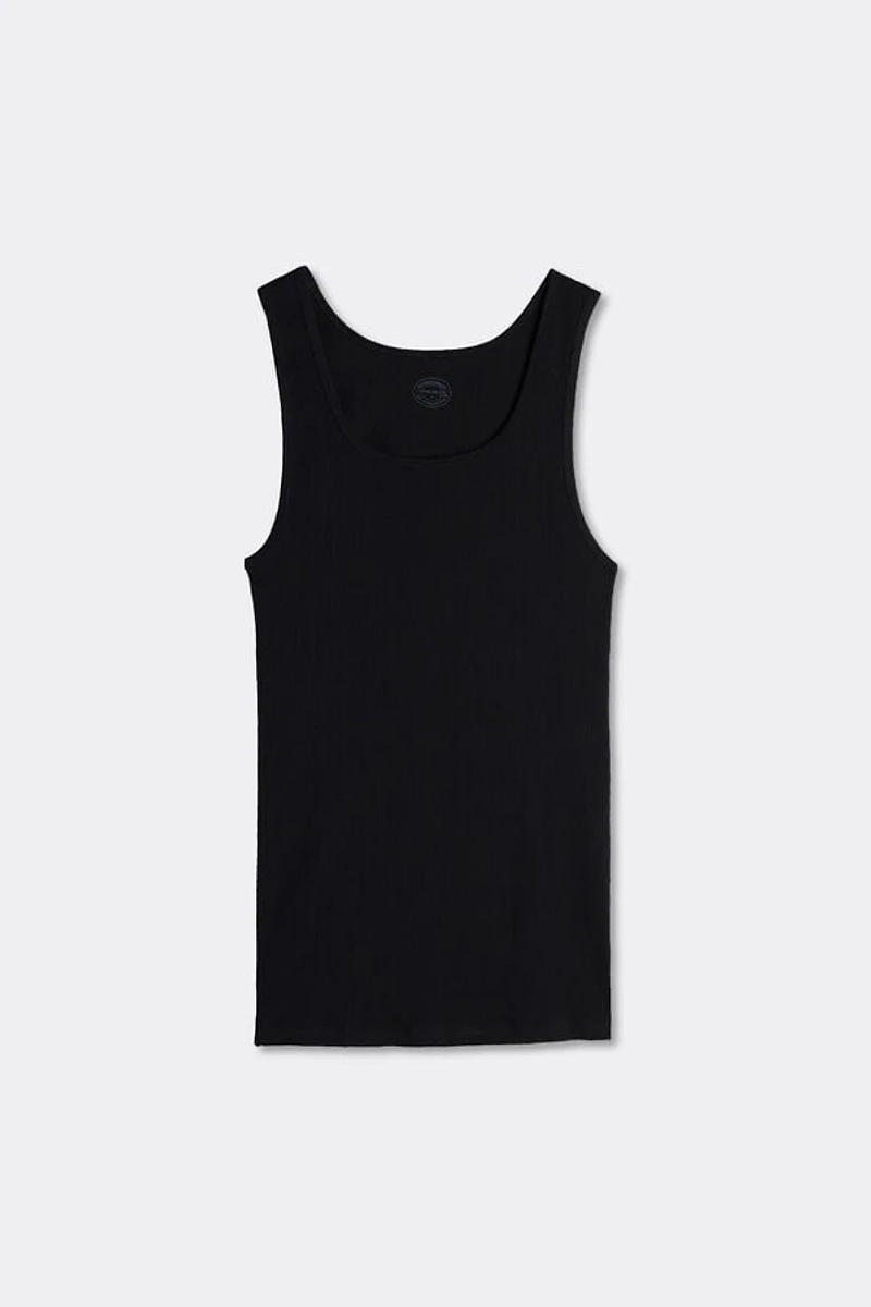 Superior Cotton Ribbed Tank Top