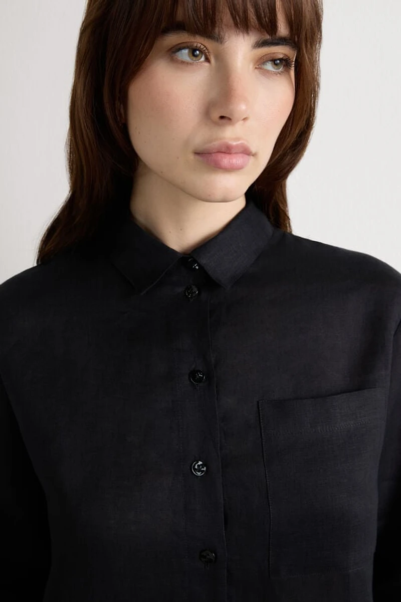 The Pure Linen Shirt Fabric