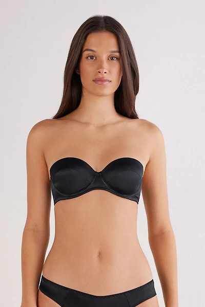 Giada Silk Bandeau Bra