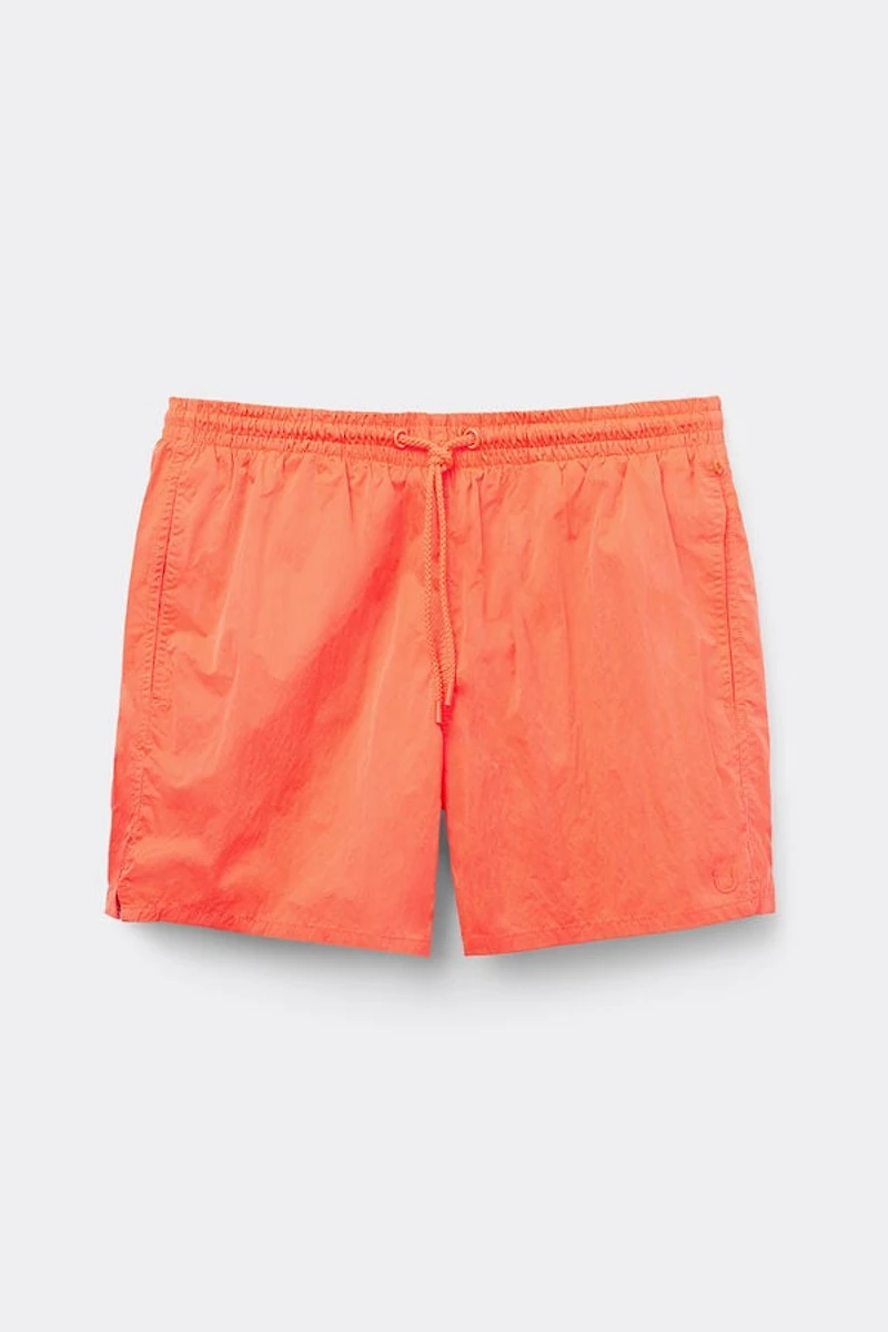 Solid Color Neon Swim Trunks