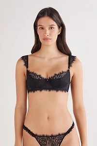 Glimmer of Pleasure Demilune Balconette Bra