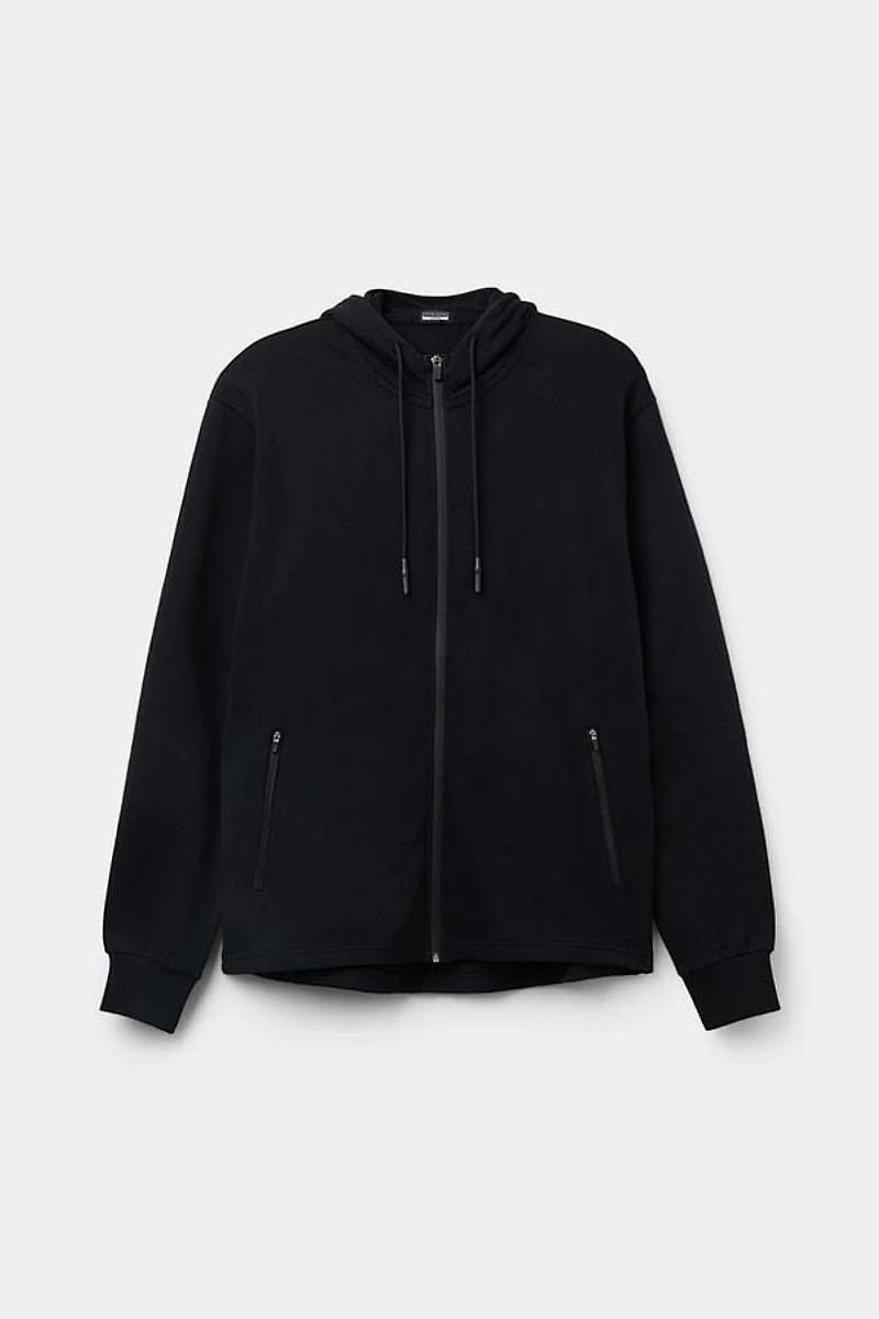 Zip Cotton Sweatshirt
