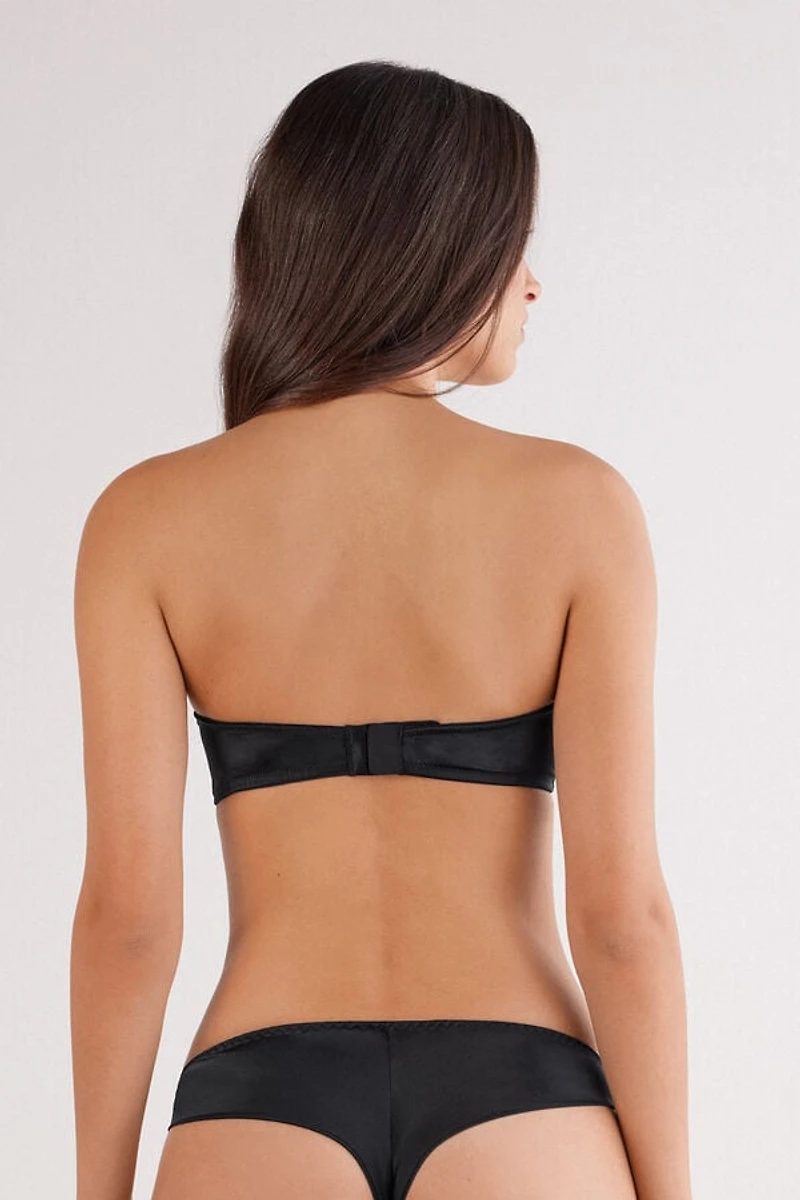 Giada Silk Bandeau Bra