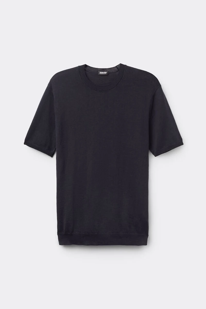 Slub Cotton Knit T-Shirt