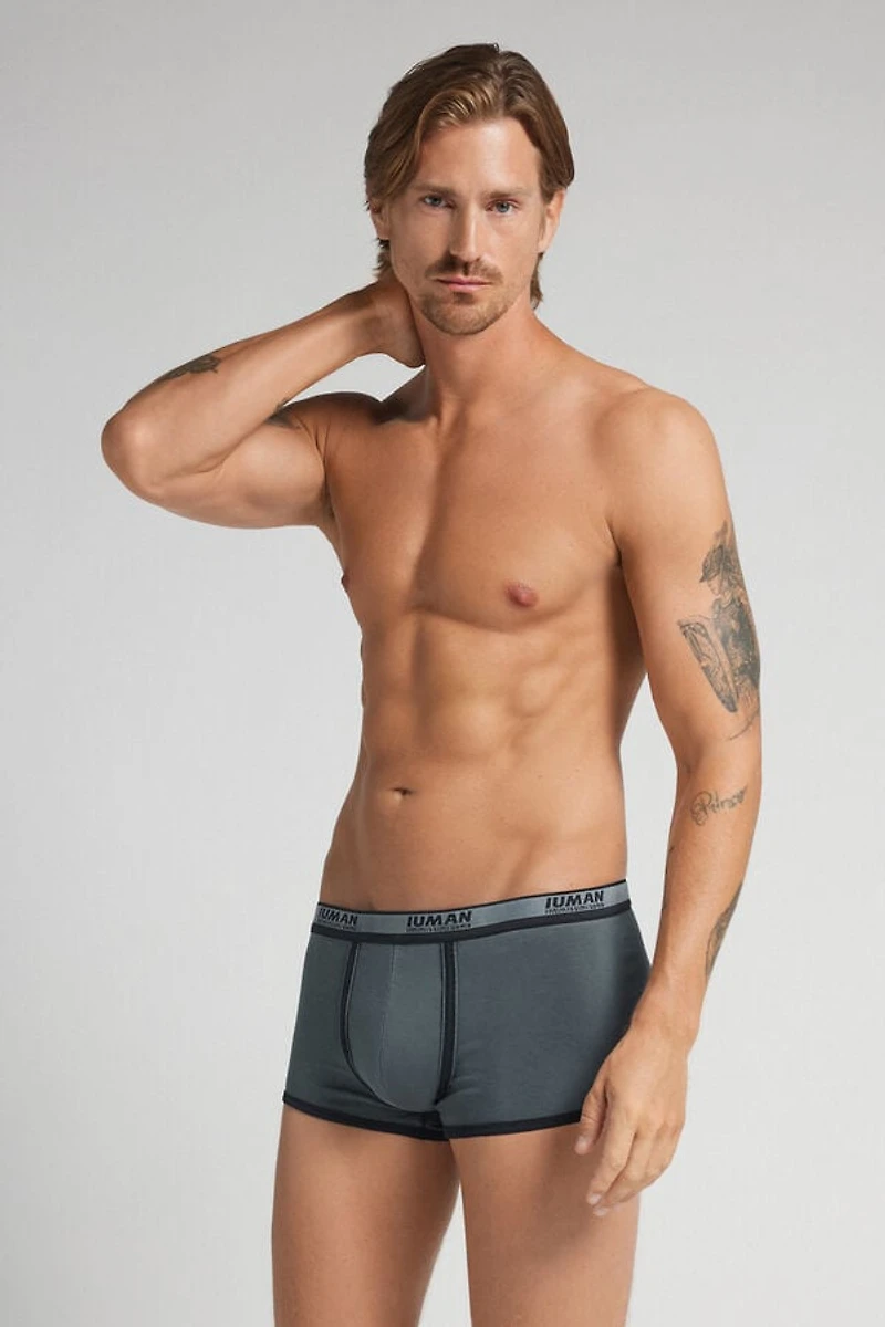 Washed Collection Stretch Superior Cotton Boxers