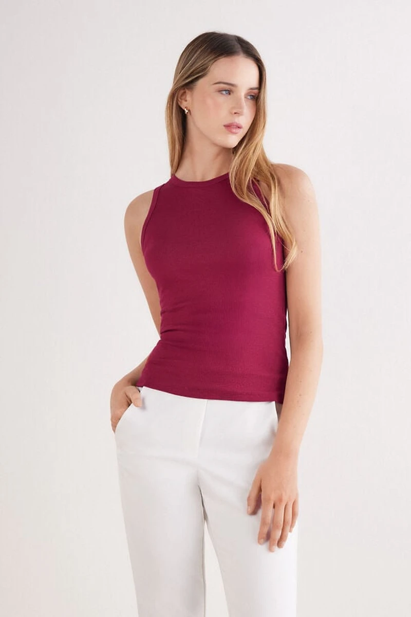 Ribbed Tank Top Superior Cotton