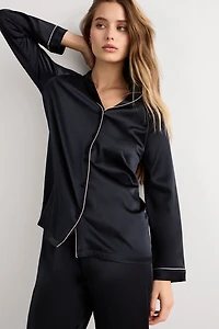 Menswear Cut Silk Jacket