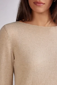 100% Cashmere Long Sleeve Top