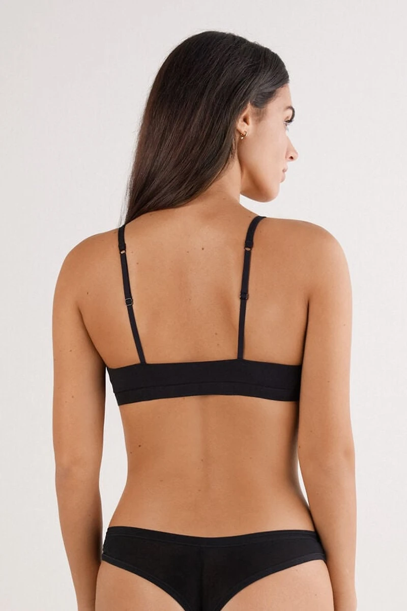 Ultralight Cotton Tiziana Triangle Bra