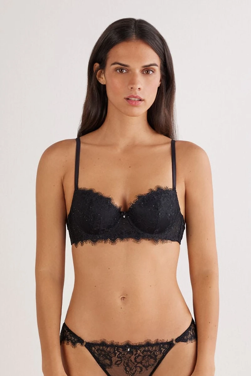 Glimmer of Pleasure Sofia Balconette Bra