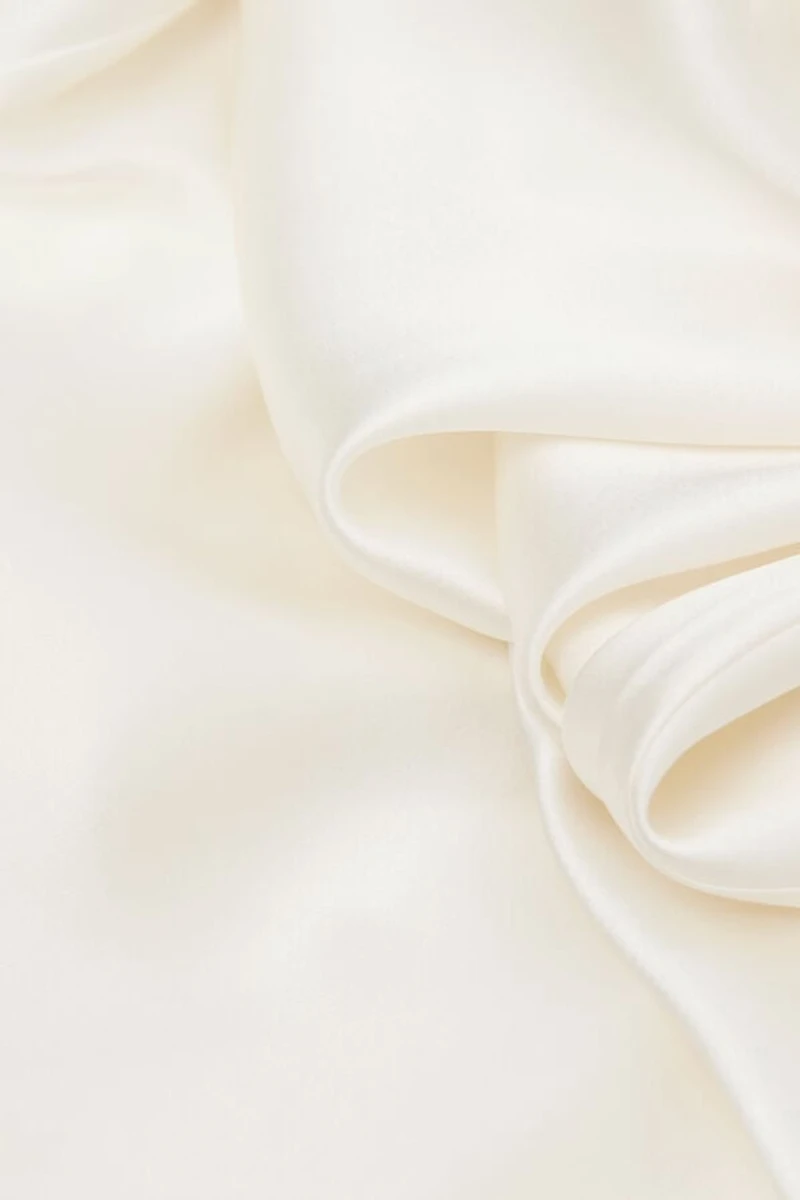 All About Flowers Long Silk Nightgown