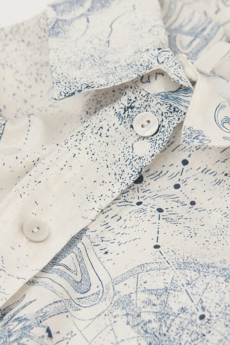 Luxury Dreams Full Length Linen and Cotton Pajamas