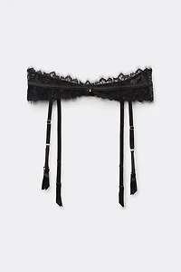 Glimmer of Pleasure Garter Belt