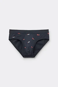 Puppy Print Superior Cotton Briefs