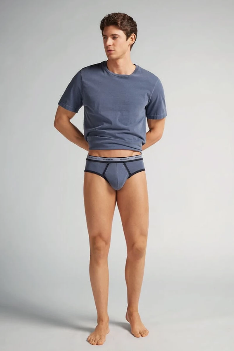 Stretch Superior Cotton Briefs Washed Collection