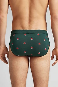 Scooter Print Natural Fresh Cotton Briefs