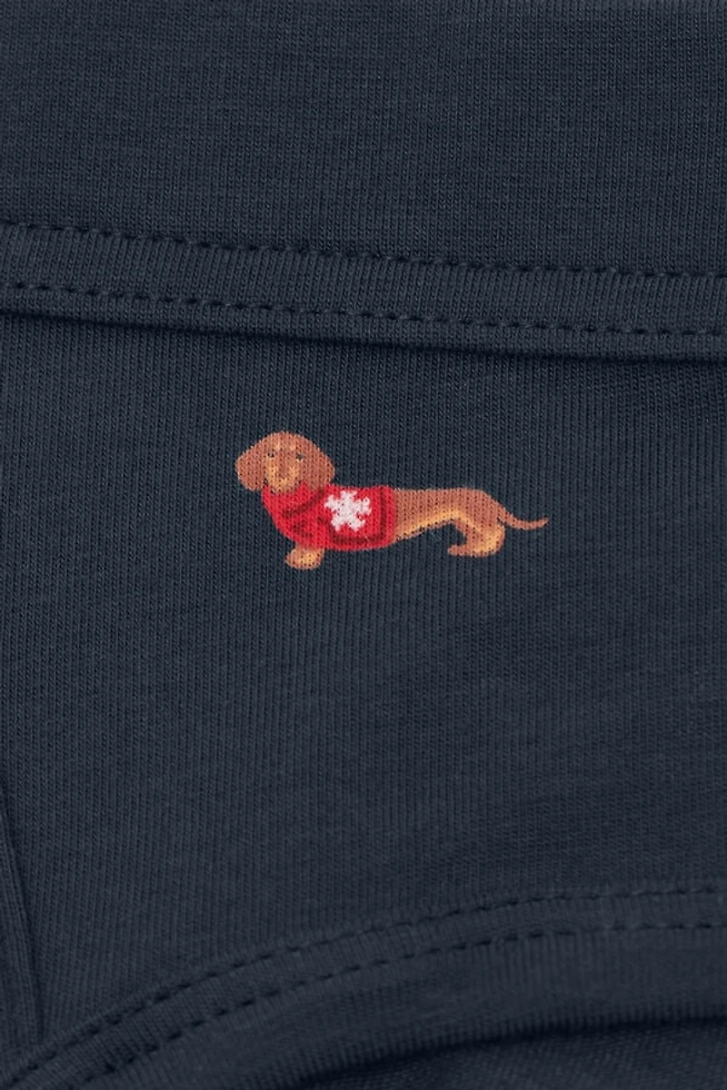 Puppy Print Superior Cotton Briefs